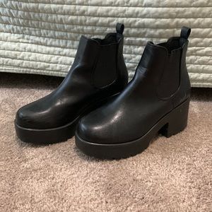 NastyGal platform booties